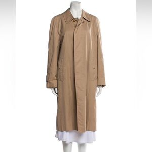 Vintage Burberry / Burberry’s Classic Beige Women's Trench Coat - XL FR46